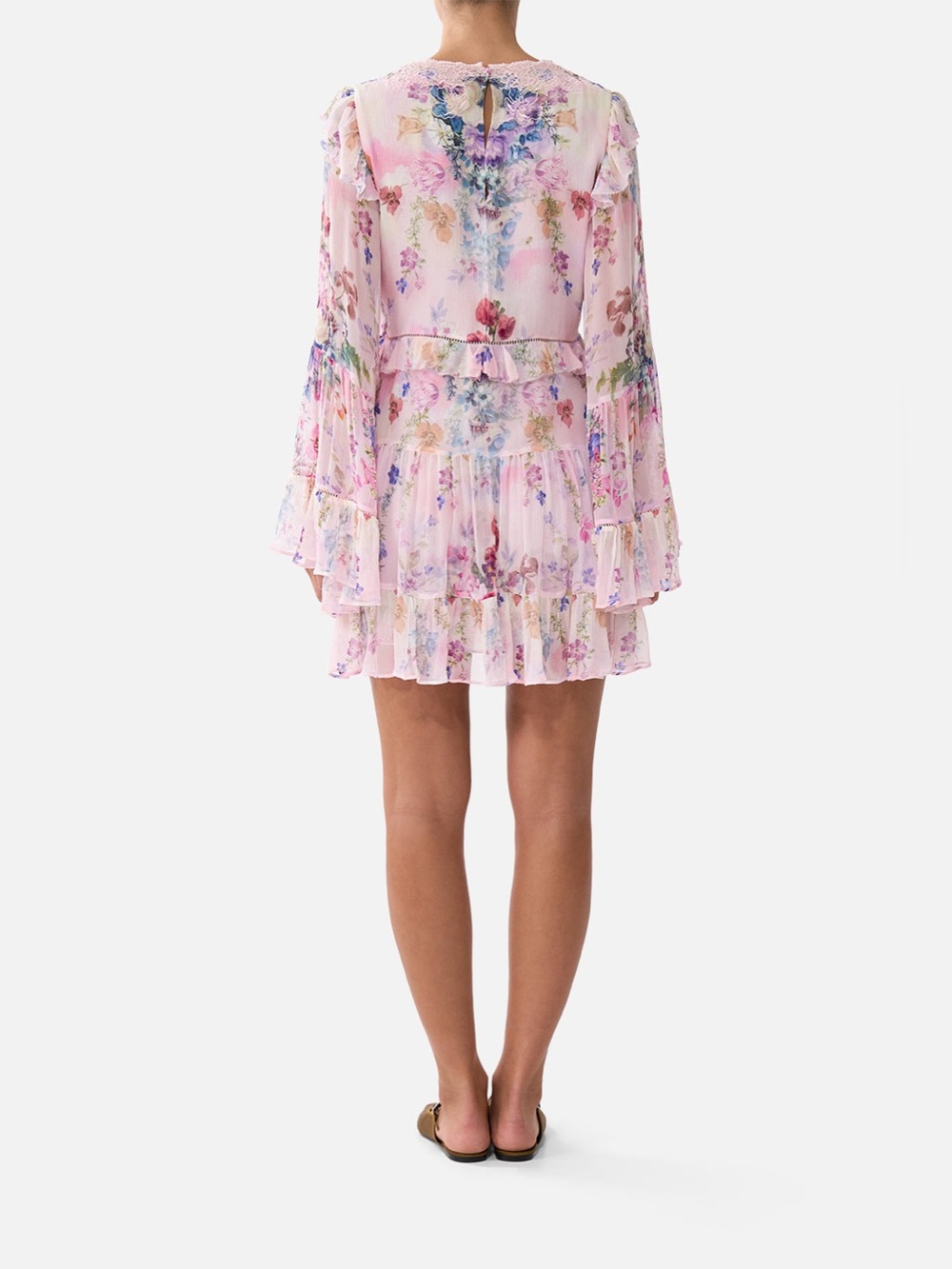 Camilla Tiered Swing Mini Dress
Palatial Pastels - Picture 3 of 8